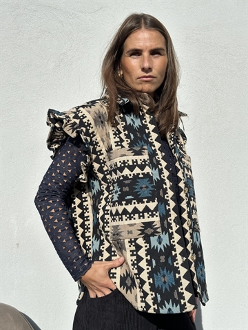 GASPAR Toronto Waistcoat 2510314 Vest Blue 